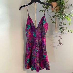 Victoria’s Secret Purple Paisley Lingerie